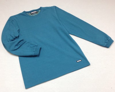 Wmns Long Sleeve Crew Teal